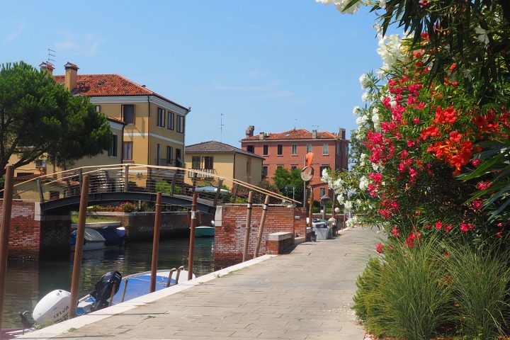 caratteristico canale a Malamocco