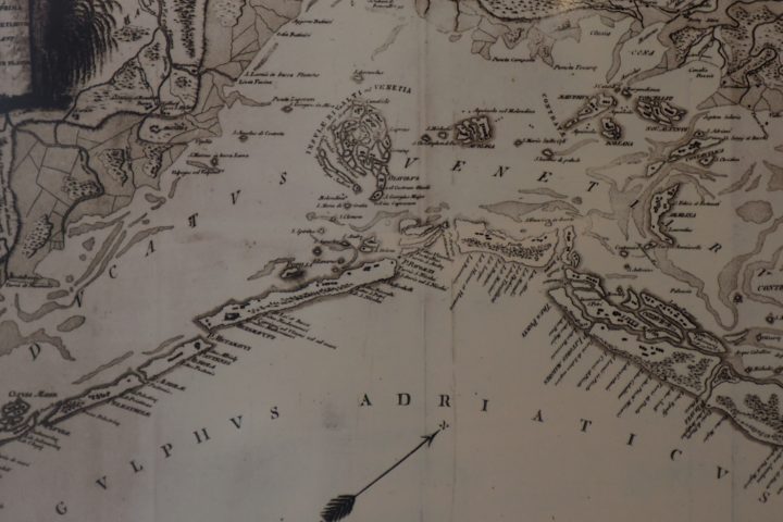 map of lagoon, on the left bottom side you recognize 2 separate islands